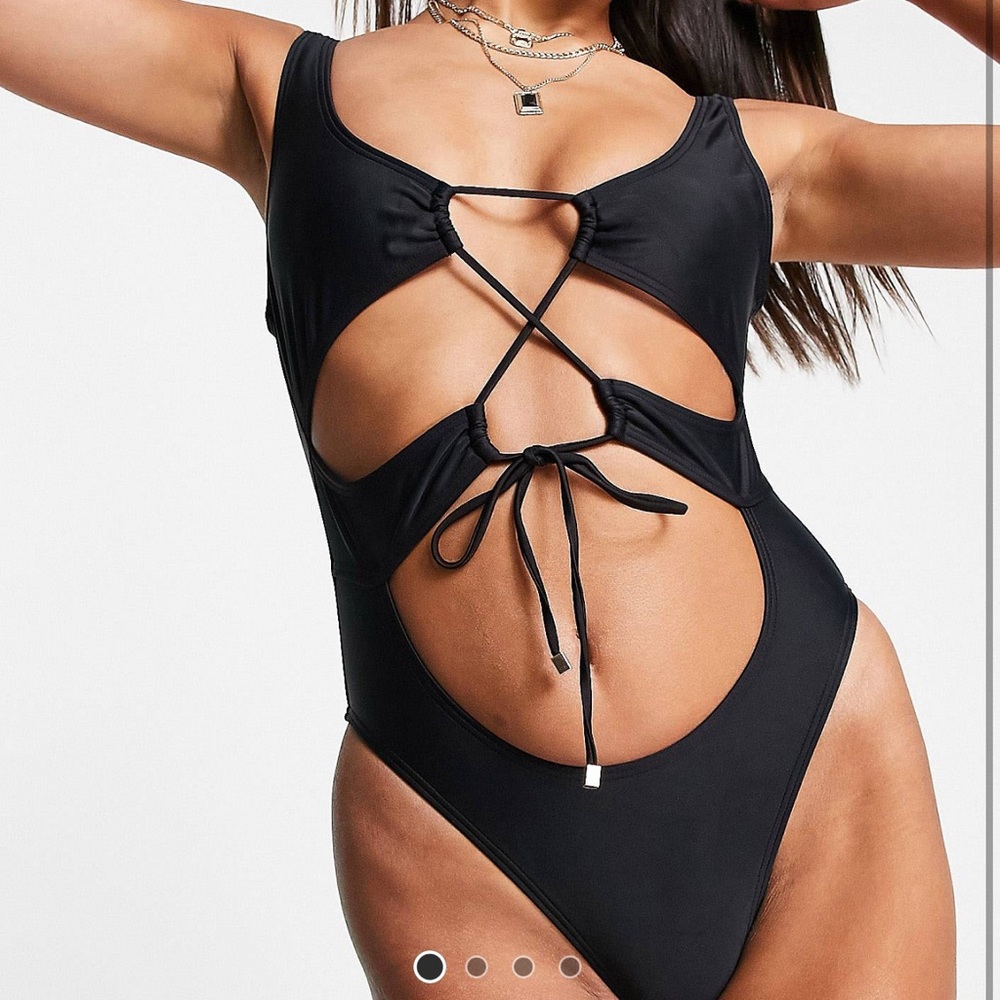 NWWT Sexy Black One piece by South Beach